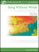 Song Without Words piano sheet music cover